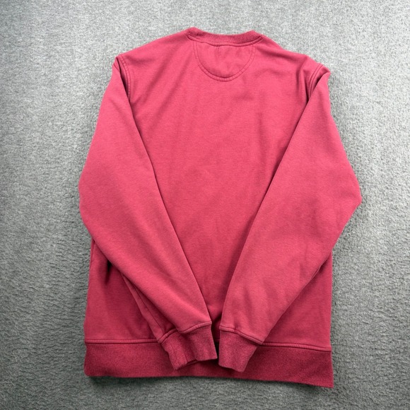 IZOD Advantage Performance Sweatshirt Mens Small Red Crewneck Fleece 45GK008 - Picture 8 of 8